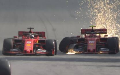 F1, Gp Brasile: Verstappen in testa, Ferrari fuori. FOTO
