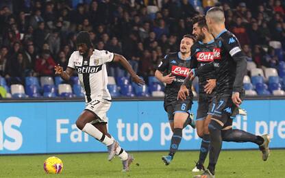 Napoli-Parma 1-2: video, gol e highlights della partita di Serie A