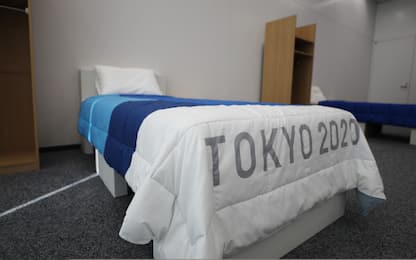 Olimpiadi Tokyo 2020, per atleti letti di cartone riciclabile. VIDEO 