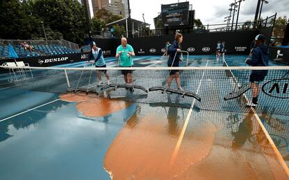 Piove sabbia a Melbourne, disagi per l'Australian Open