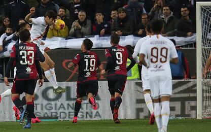 Cagliari-Roma 3-4: video, gol e highlights della partita di Serie A