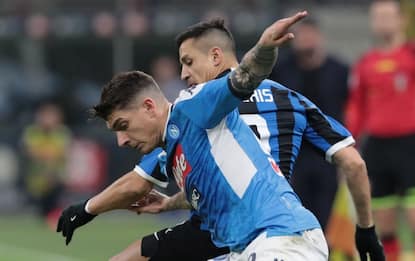 Coppa Italia, Napoli-Inter rinviata per Coronavirus