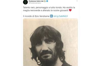 È morto Ezio Vendrame, era soprannominato il "George Best italiano"