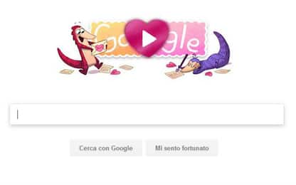 San Valentino, il pangolino protagonista del doodle di Google