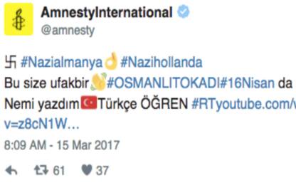 Attacco hacker su Twitter con svastiche e slogan pro-Erdogan