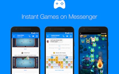 Facebook lancia gli Instant games su Messenger