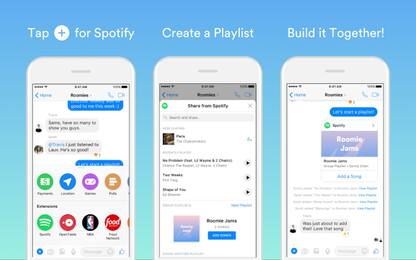 Spotify, la playlist si crea su Messenger (con gli amici e un bot)