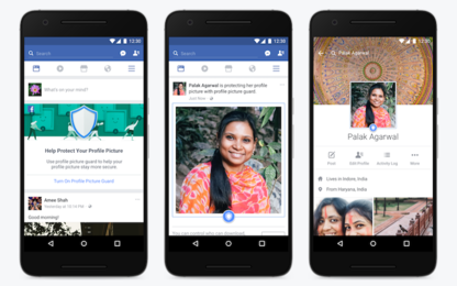Facebook, maggiore protezione per la foto profilo
