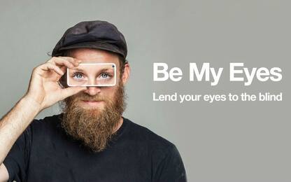 "Be My Eyes", ecco l'app al servizio continuo di ciechi e ipovedenti