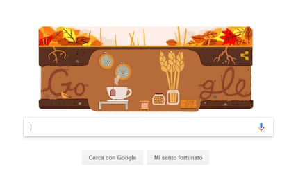 Google celebra l'equinozio d'autunno con un doodle