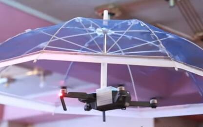 In Giappone realizzato un drone-ombrello per ripararsi dal sole