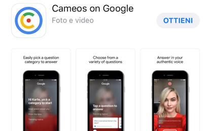 Google lancia Cameos, l’app dove le celebrità rispondono alle domande