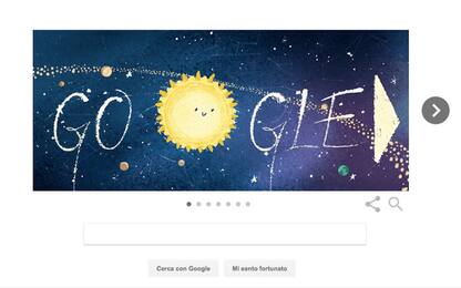 Sciame meteoritico delle Geminidi, il Doodle di Google