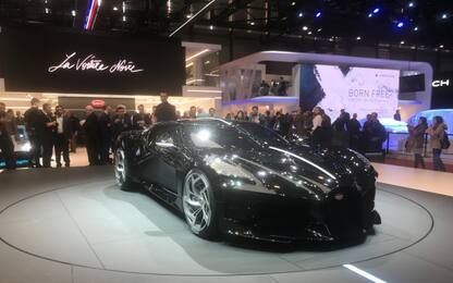 Ginevra, Bugatti La Voiture Noire è l’auto più costosa