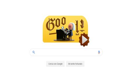 Google, il doodle di oggi celebra Johann Sebastian Bach