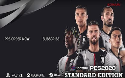 La Juventus giocherà solo su eFootball PES 2020: l'accordo con Konami