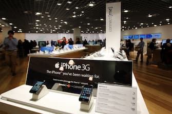 A model of the iPhone 3G