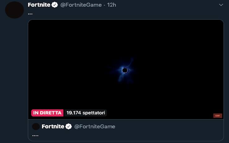 Fortnite 11 Il Buco Nero Annuncia L Arrivo Del Capitolo 2 Con Una