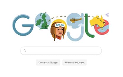 Maude Lores Bonney, l'aviatrice celebrata dal doodle Google di oggi