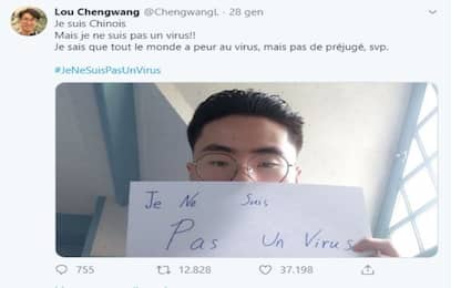 "Sono cinese, ma non sono un virus", la campagna condivisa sul web