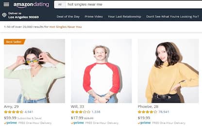 Amazon Dating, il sito parodia creato in vista di S.Valentino