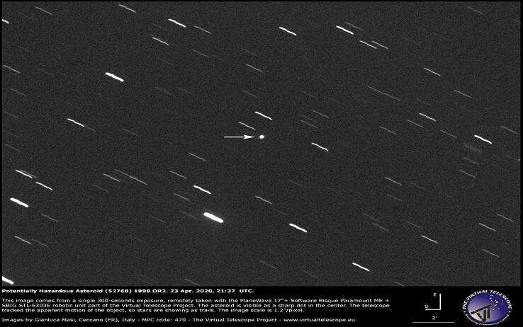 L'asteroide 1998 OR2 (Gianluca Masi)